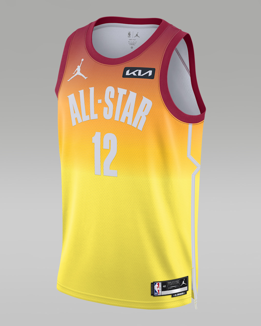 Ja Morant 2023 All-Star Edition Men's Jordan Dri-FIT NBA Swingman Jersey - Carmine