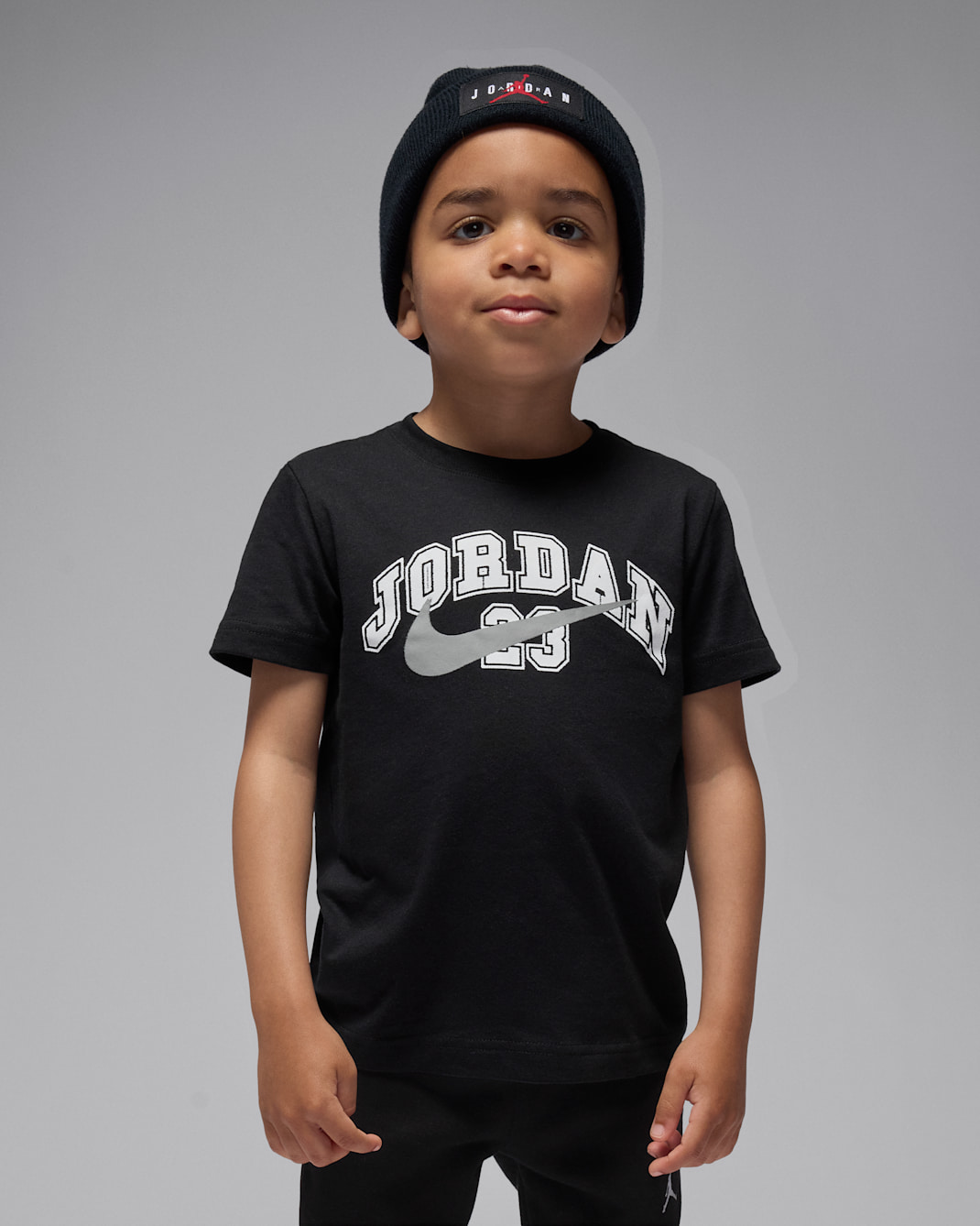 Jordan Little Kids' Flight MVP 23 T-Shirt - Black