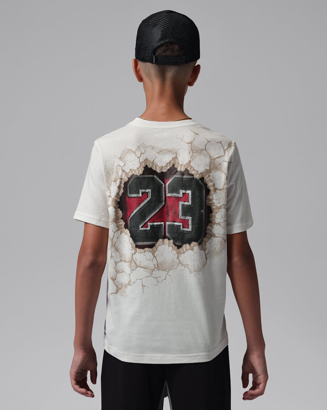 Jordan Older Kids' Jersey Breakthrough T-Shirt - Sail