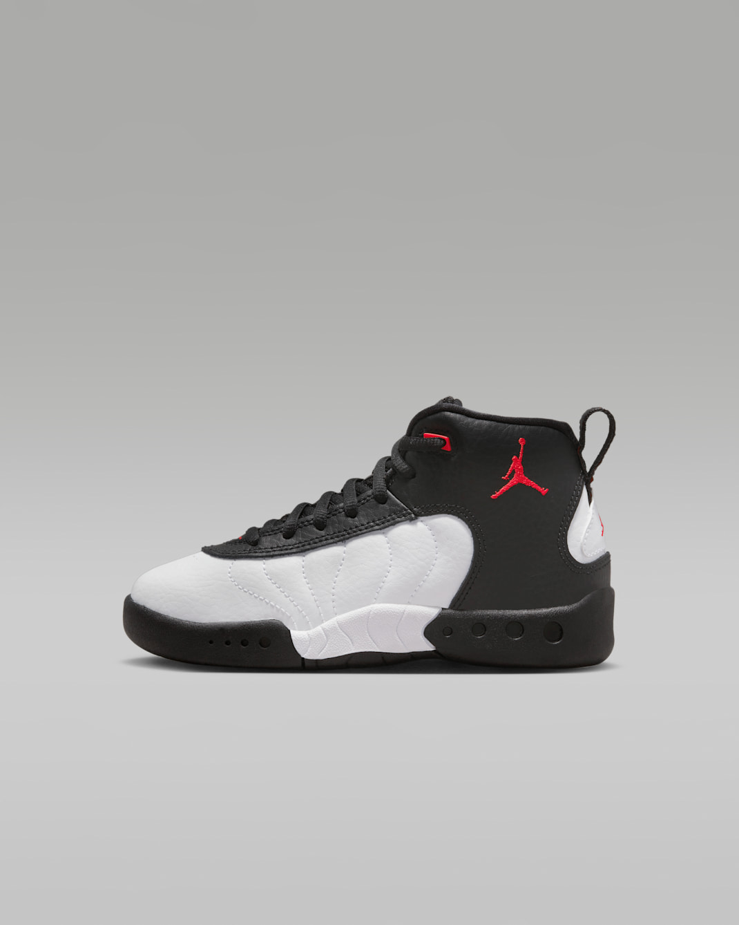 Jordan Jumpman Pro Little Kids' Shoes - Black/White/University Red