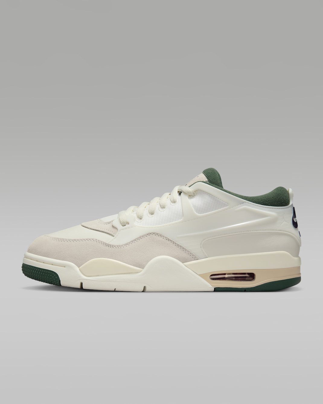 Air Jordan 4 RM herenschoenen - Sail/Light Cream/Midnight Green/Dark Raisin