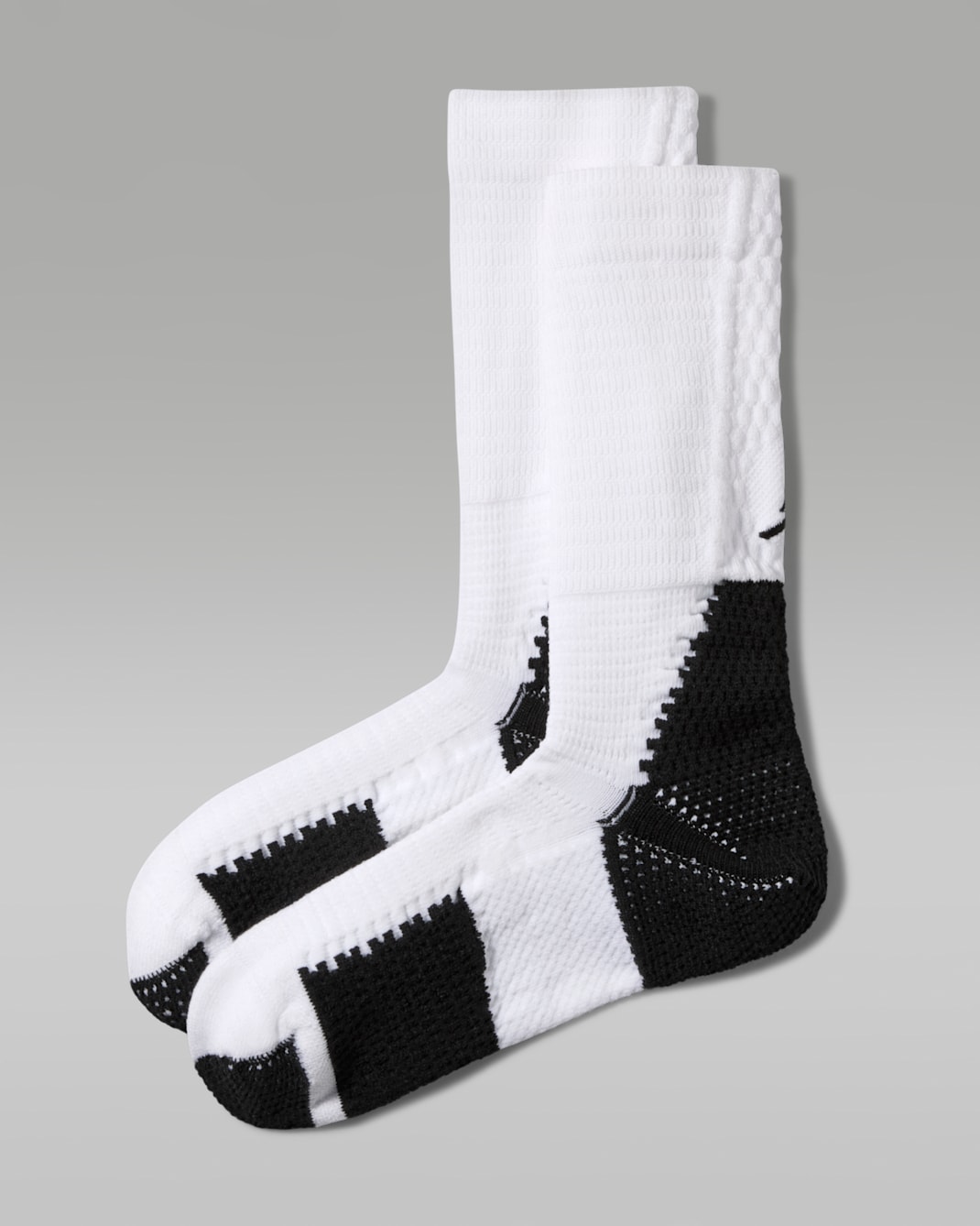 Jordan Unicorn Dri-FIT ADV Cushioned Crew Socks (1 Pair) - White/Black