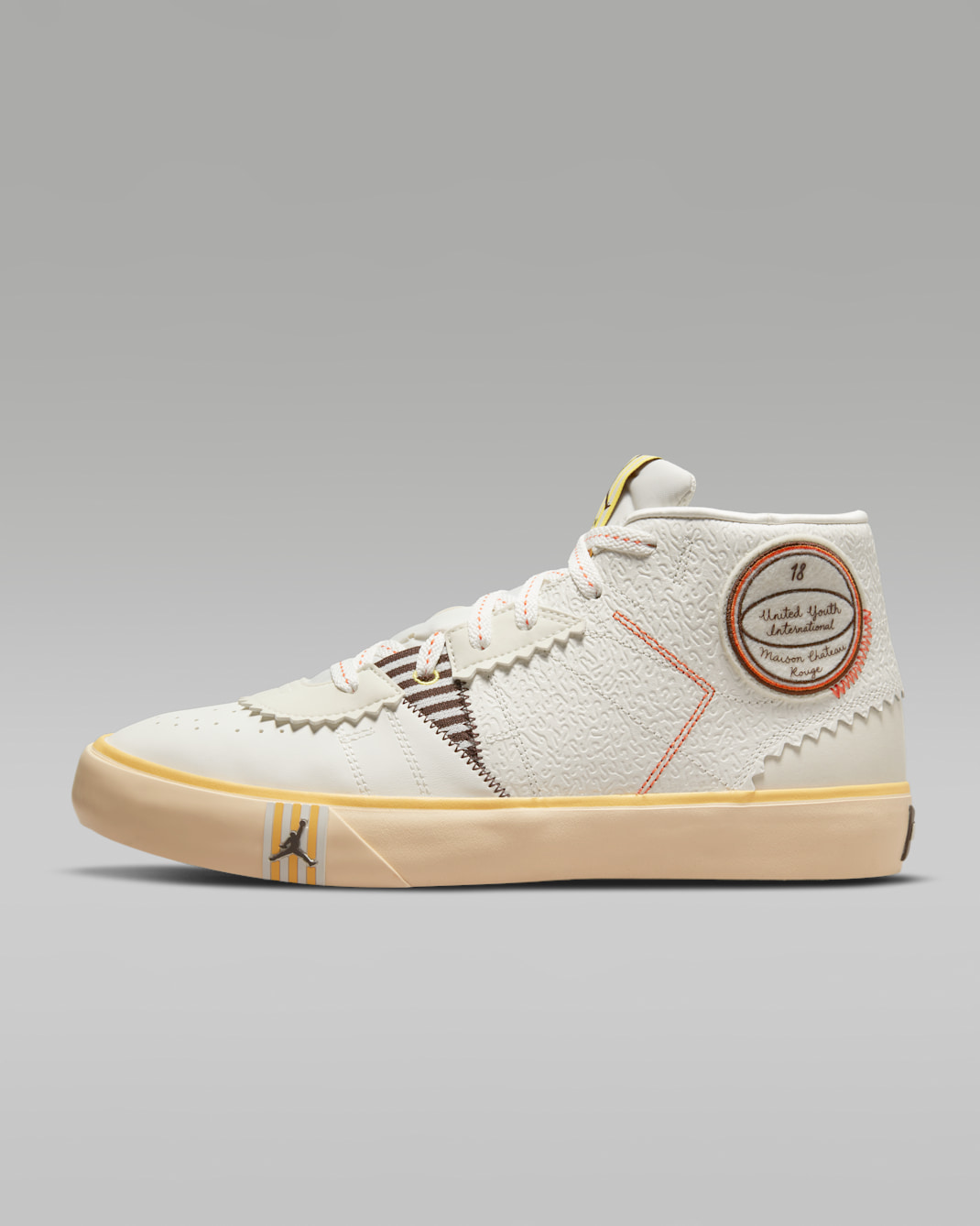 Jordan Series Mid SP Men's Shoes - Sail/Pale Vanilla/Orange/Brown Basalt