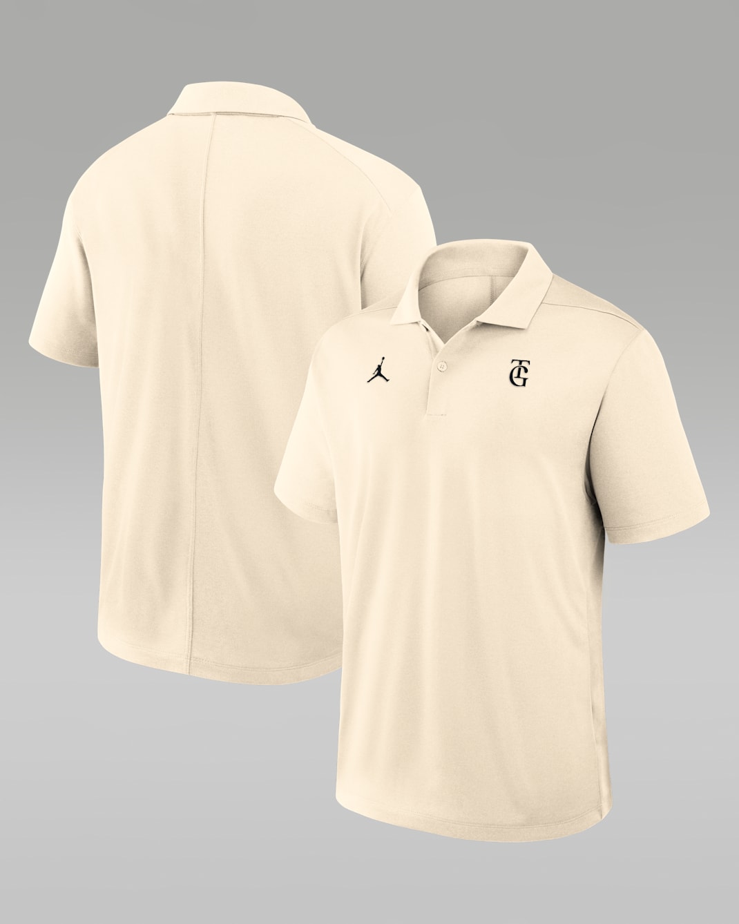 Tokyo Yomiuri Giants x Jordan Exclusive Collection Men's Dri-Fit Polo - Natural