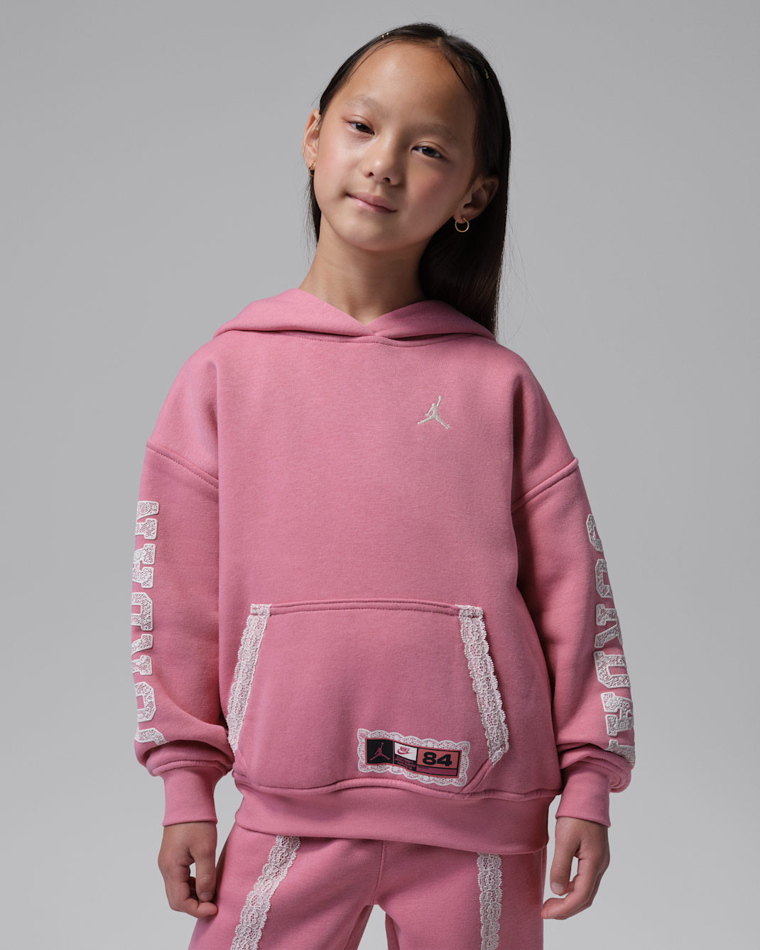 Jordan Little Kids' Pullover Hoodie - Desert Berry