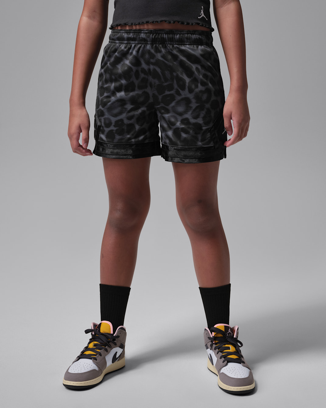 Jordan Dri-FIT Diamond Sportshorts (jüngere Kinder) - Schwarz