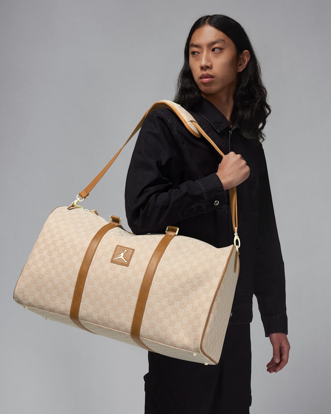 Jordan Monogram Duffle Bag (40L) - Coconut Milk