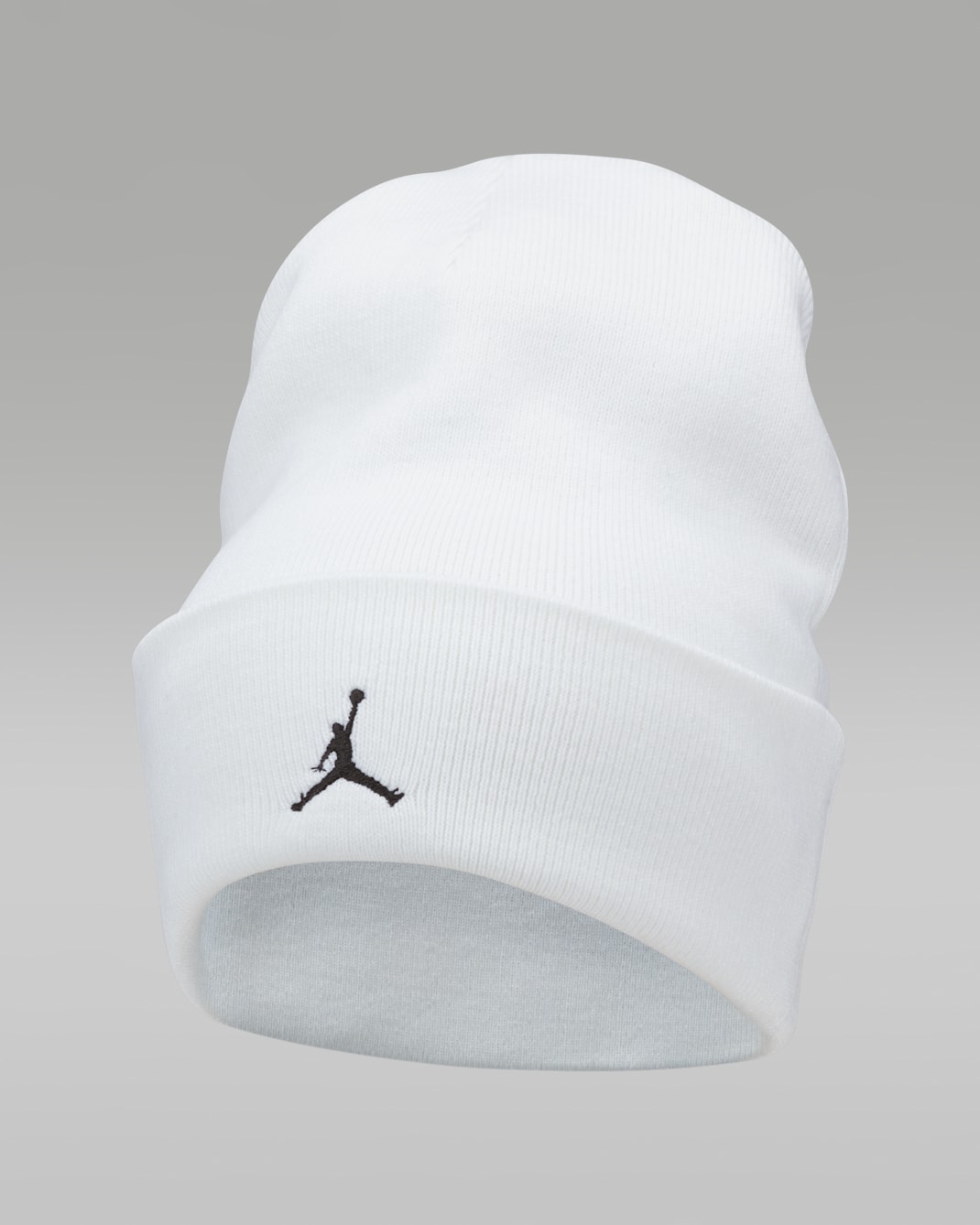 Jordan Peak Essential Beanie - White/Black