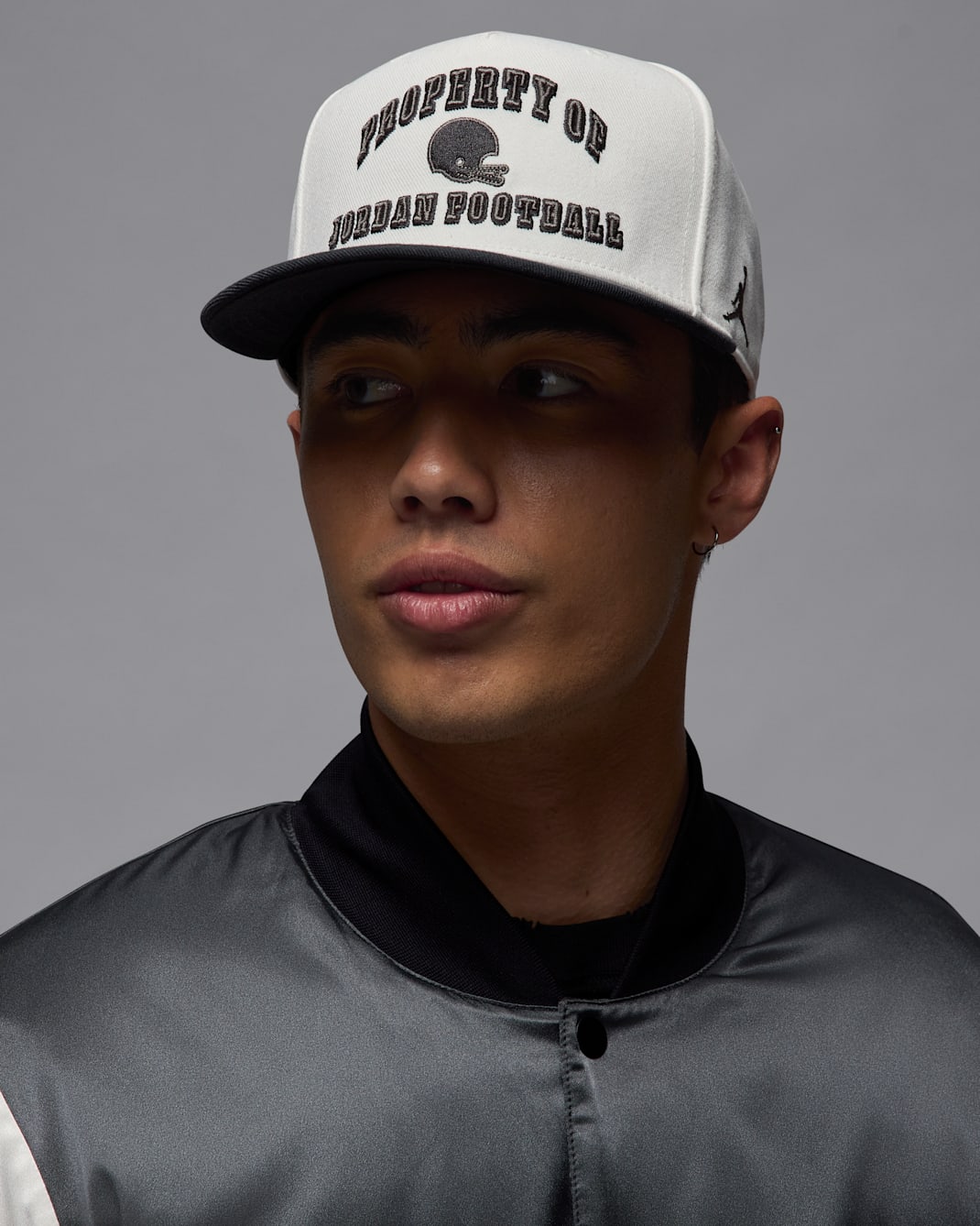 Jalen Hurts Pro Men's Structured Cap - Sail/Off Noir