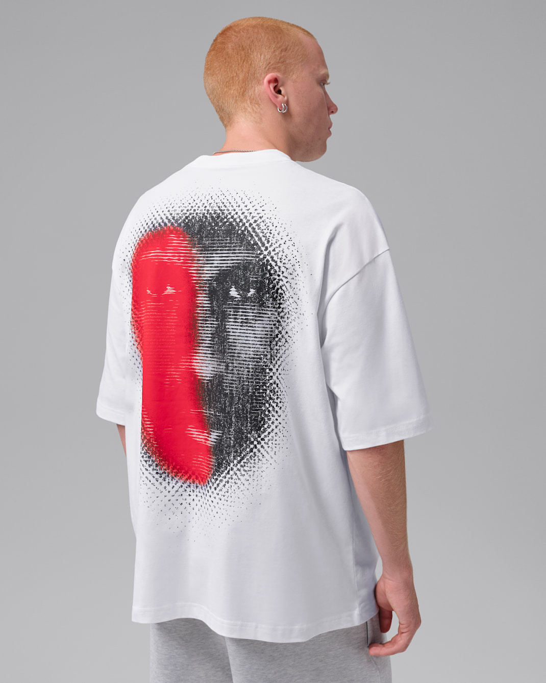 Pánské tričko Dri-FIT Jordan Sport s grafickým motivem - Bílá/Černá