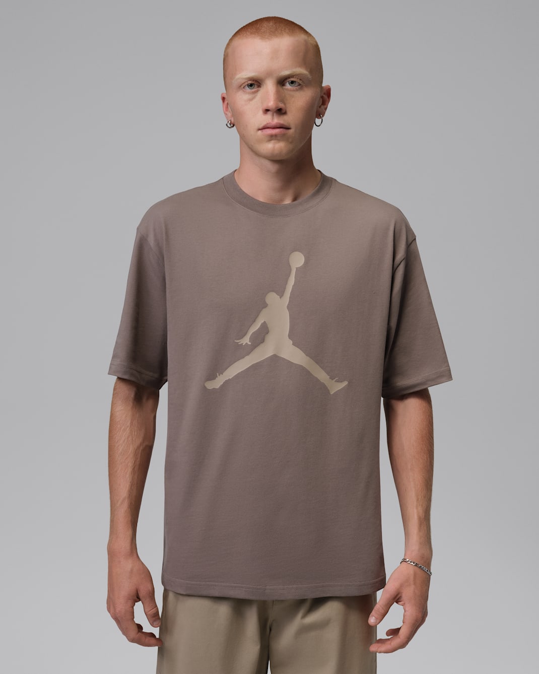 Jordan T-Shirt (Herren) - Olive Grey/Khaki/Khaki