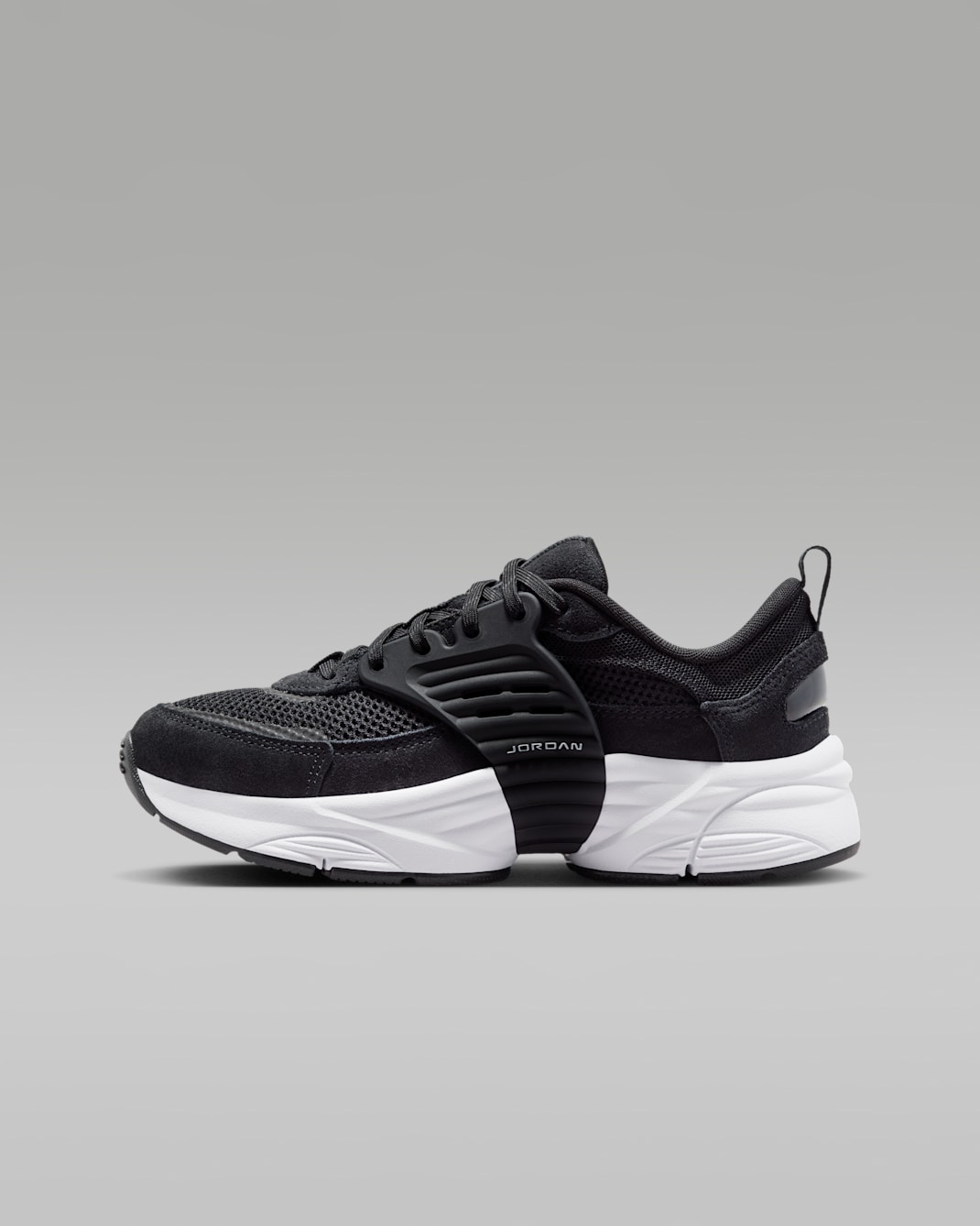 조던 트러너 O/S 주니어 신발 - 블랙/화이트