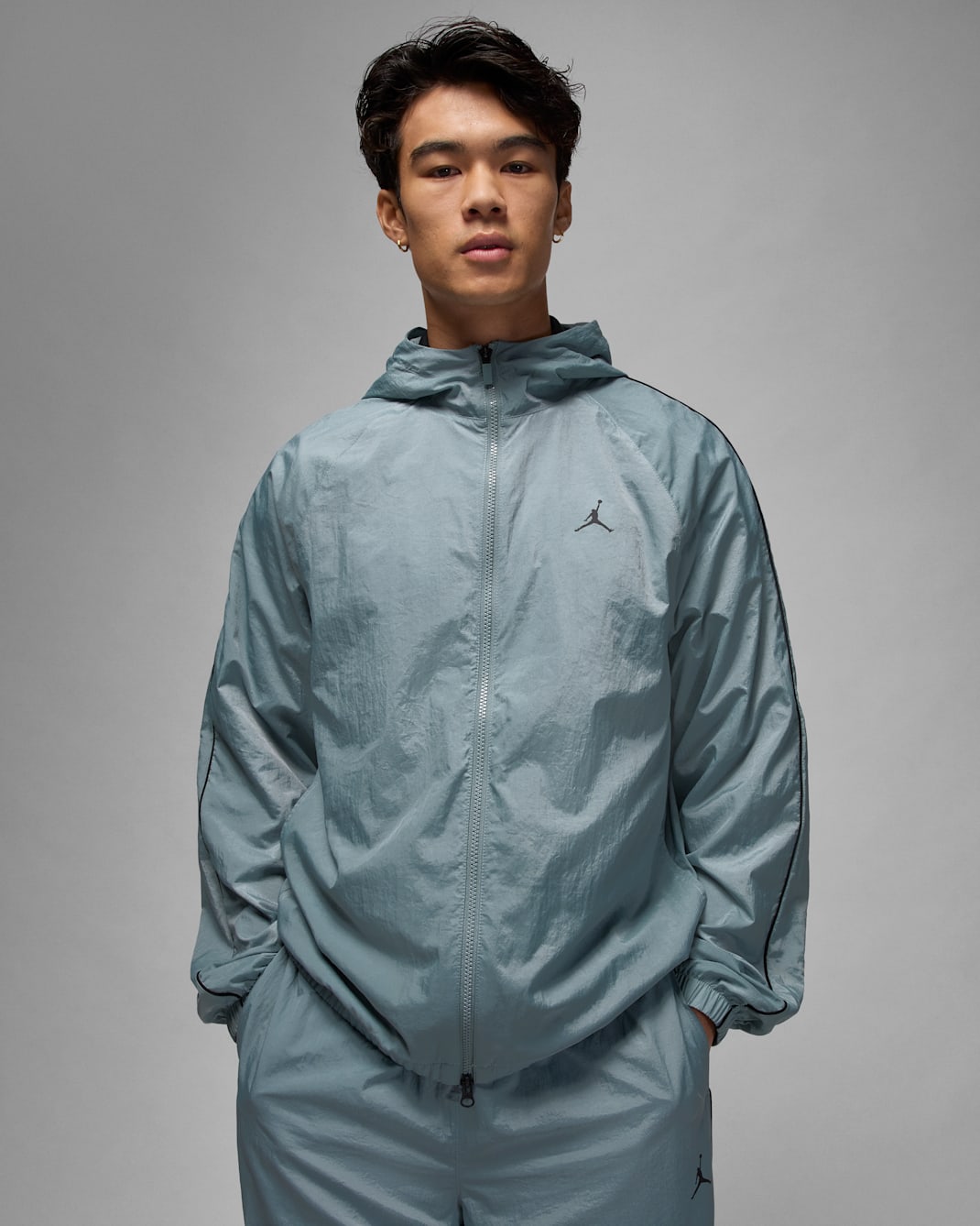 Jordan Sport Classic Men's Jacket - Aviator Grey/Black