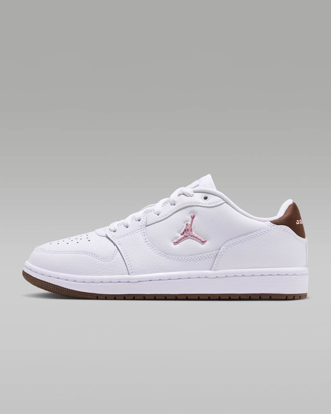 Chaussure Jordan Court Connect Low pour femme - Blanc/Cacao Wow/Rust Pink