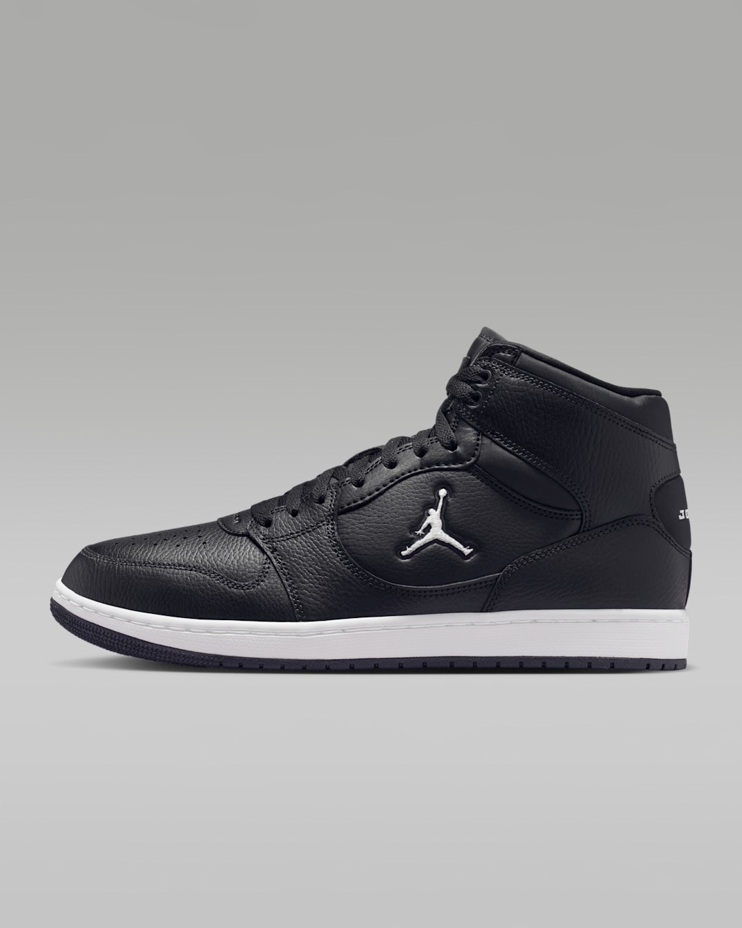 Jordan Court Connect Mid Men's Shoes - Black/White