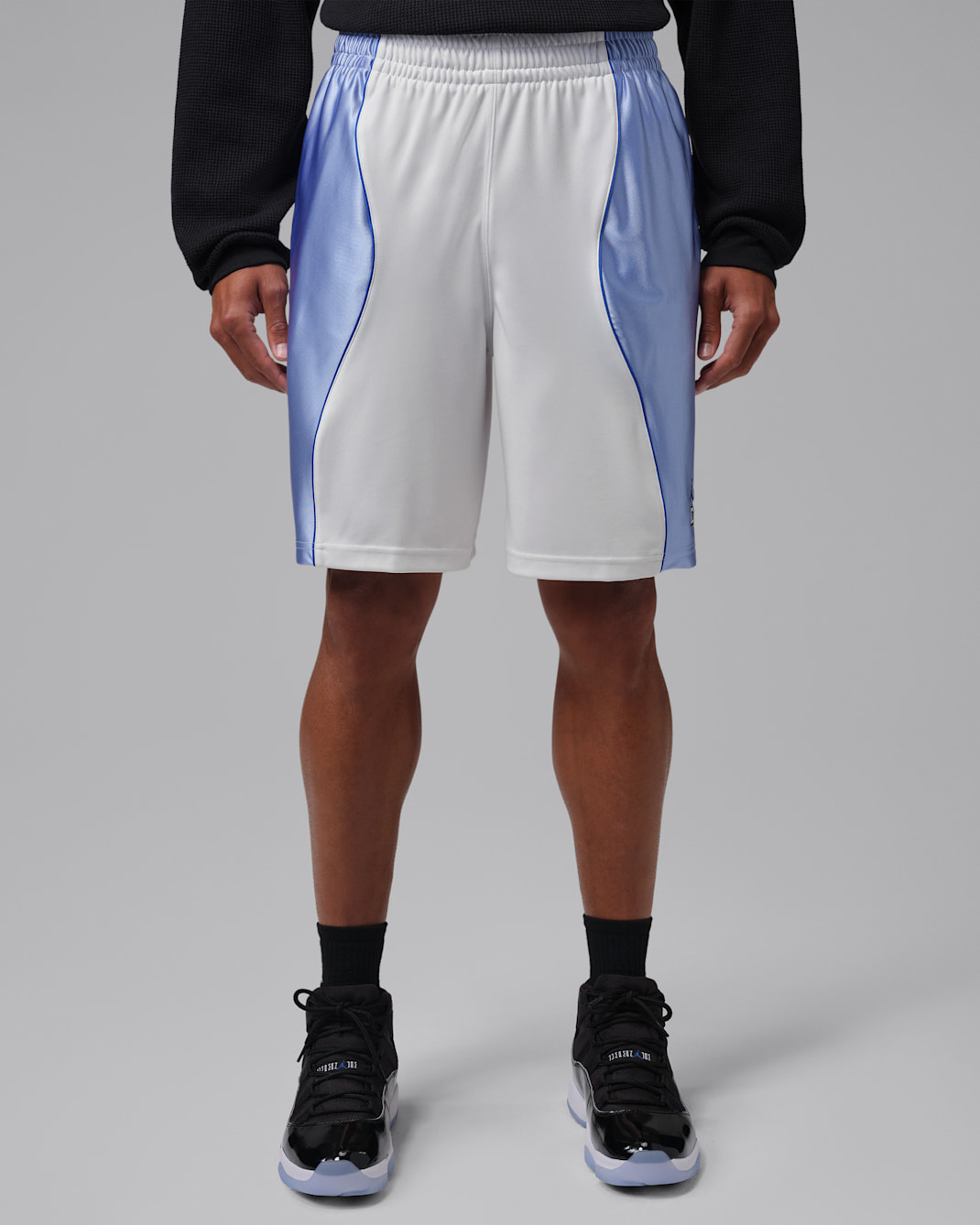 Shorts Y2K para hombre Jordan Dri-FIT Sport Dome Jam - Blanco cumbre/Aluminio/Royal universitario