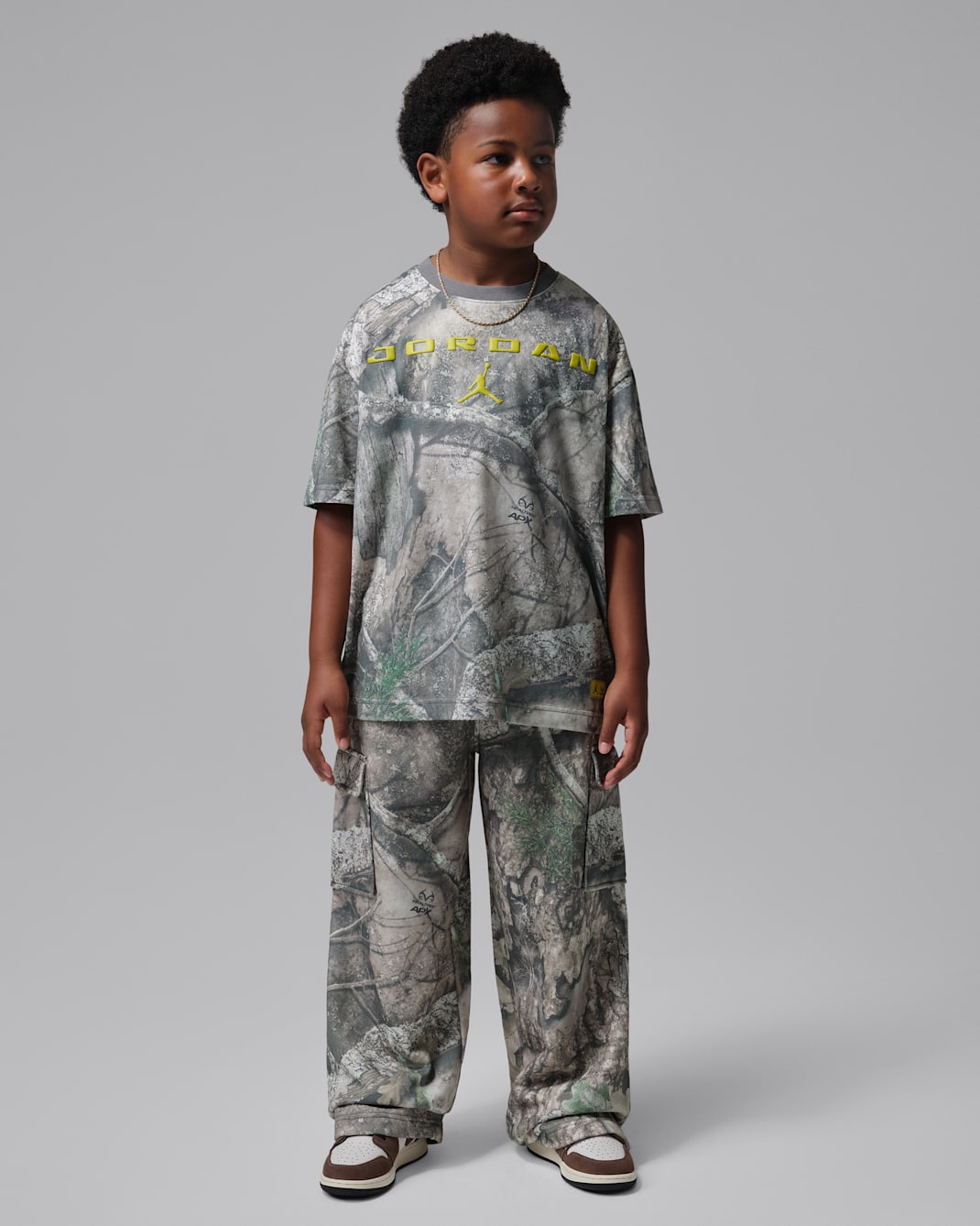 Jordan Big Kids' Brooklyn Realtree Printed T-Shirt
