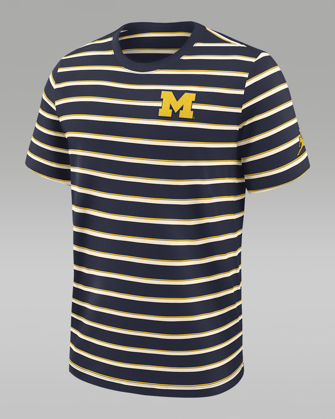 Michigan Athletic Prep Legacy Summit Stripe Men's Jordan Brand College T-Shirt - Navy