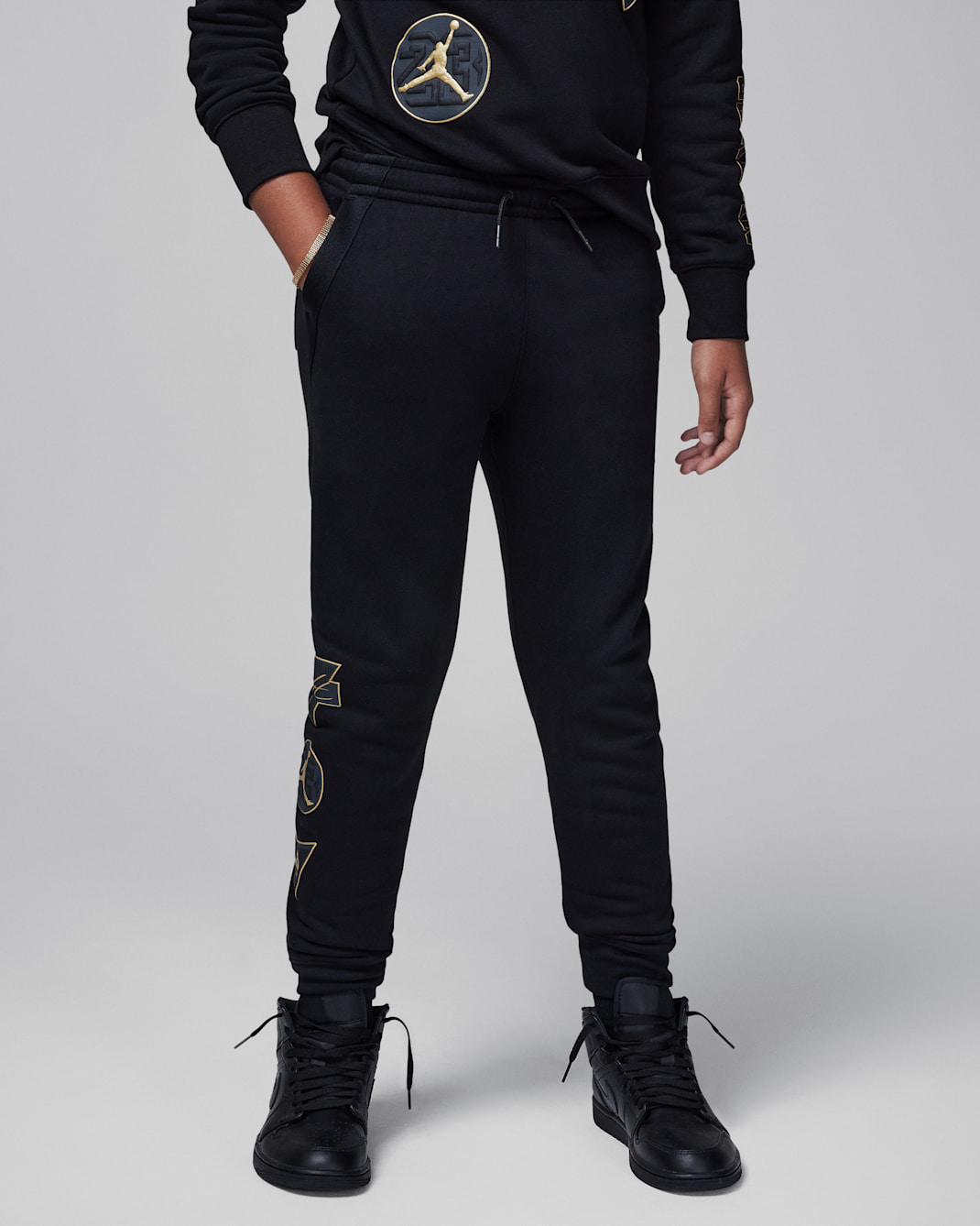 Jordan "See Me Shine" Hose (ältere Kinder) - Schwarz