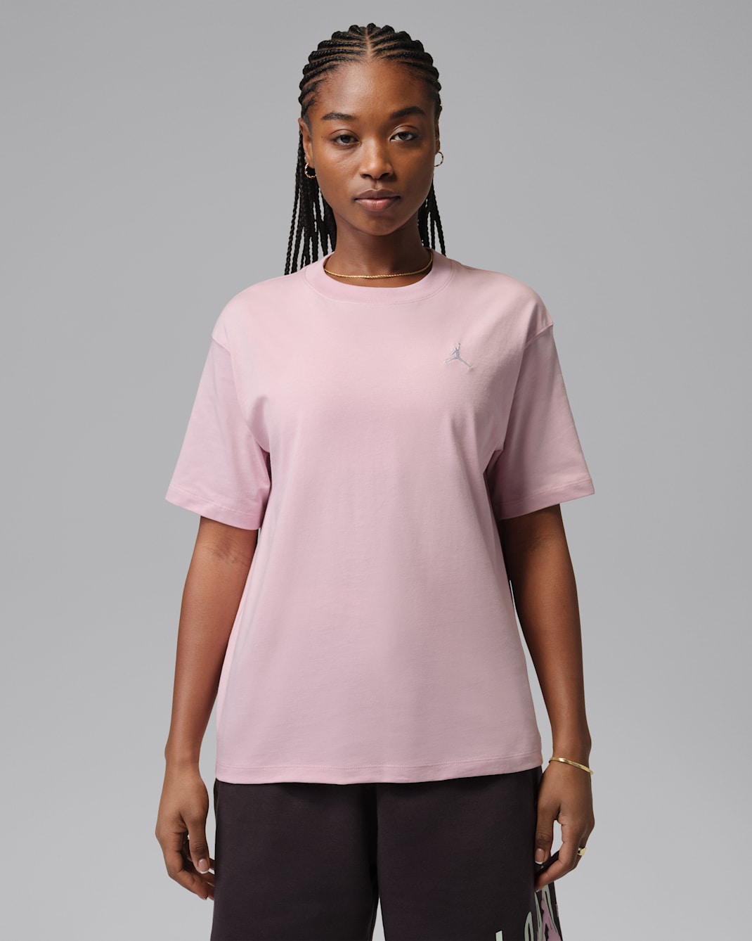 Jordan Essentials Women's Top - Iced Carmine/White