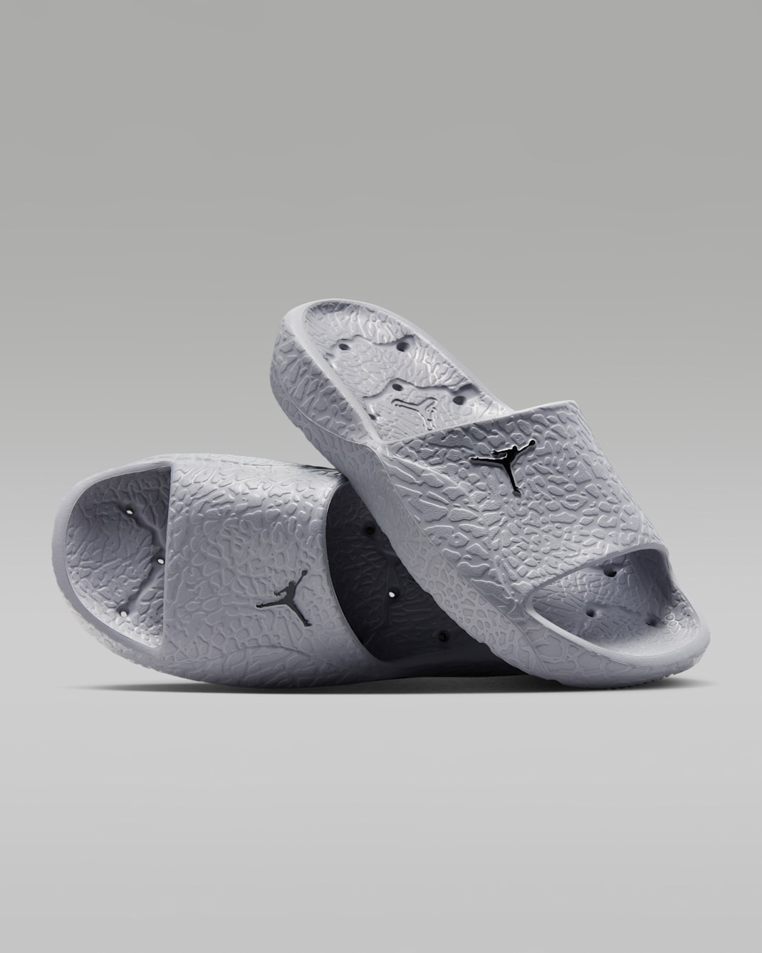 Jordan Franchise Shower Slides - Cement Grey/Black