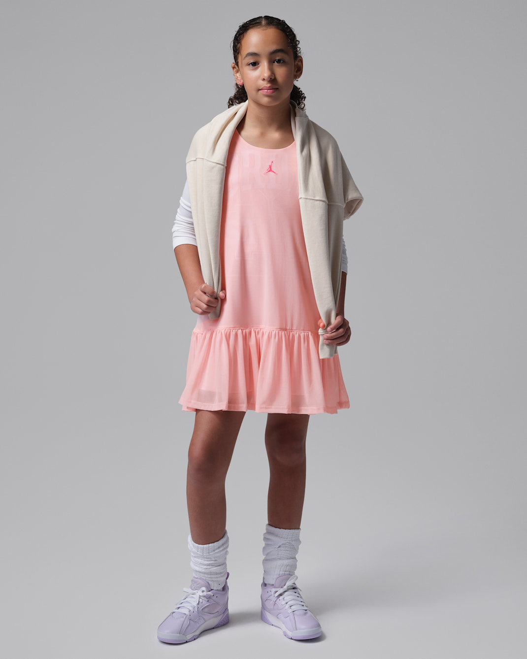 Jordan Secret Diary Big Kids' Dri-FIT Layered Dress