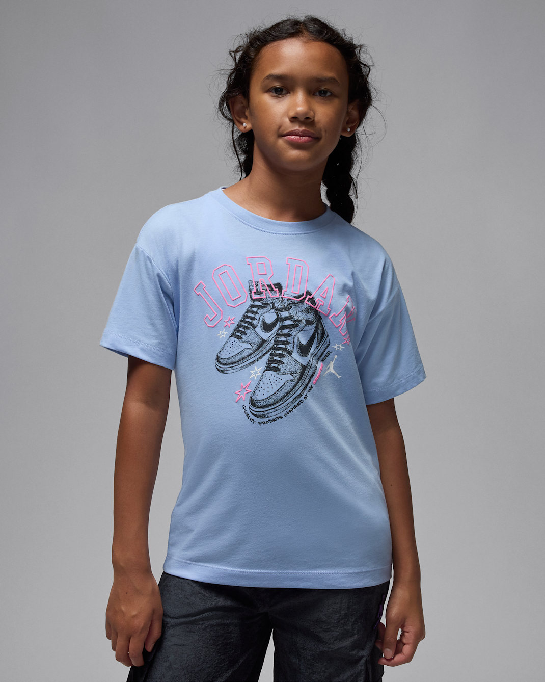 Jordan Big Kids' AJ1 Rookie T-Shirt - Cobalt Bliss