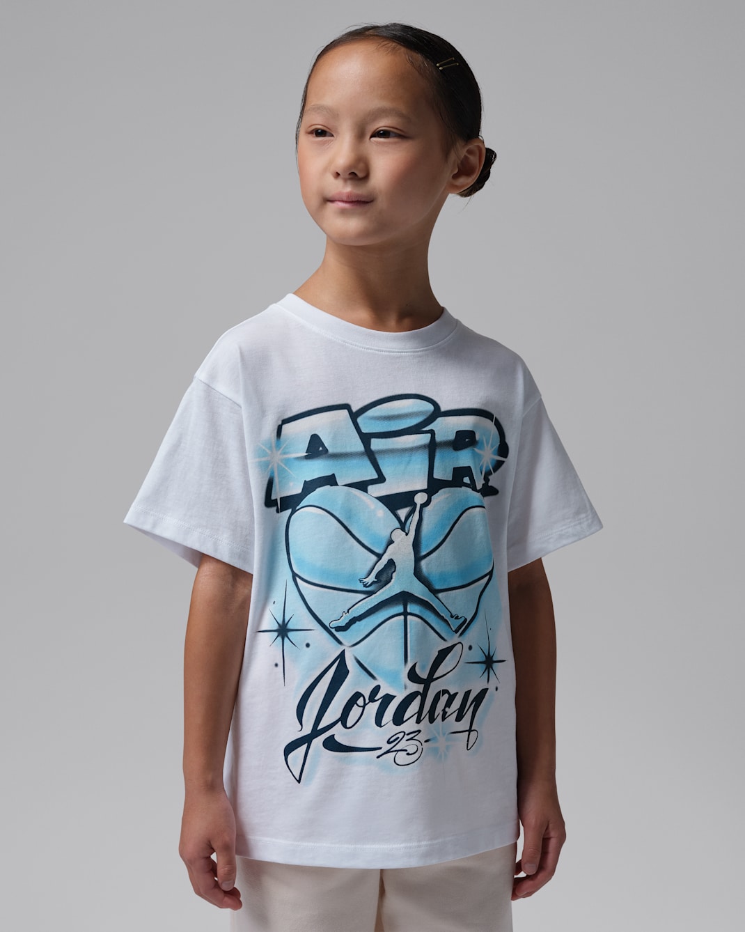 Jordan Little Kids' She's the Coldest Airbrush T-Shirt