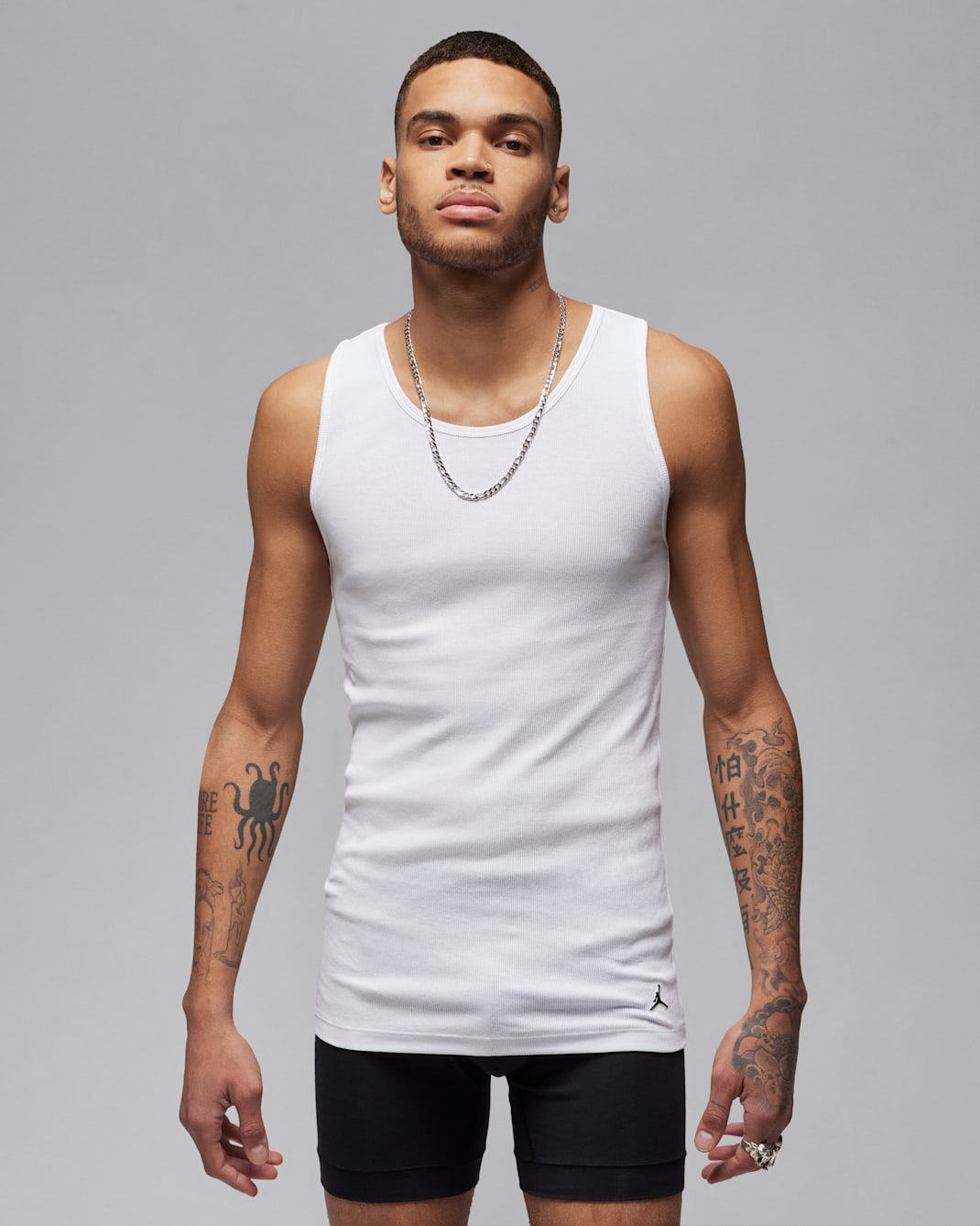 Jordan Men's Flight Base Tank Tops (2-Pack) - White