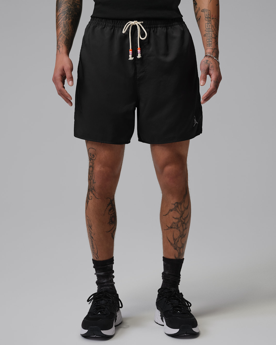조던 브루클린 남성 페스티벌 쇼츠 - 블랙