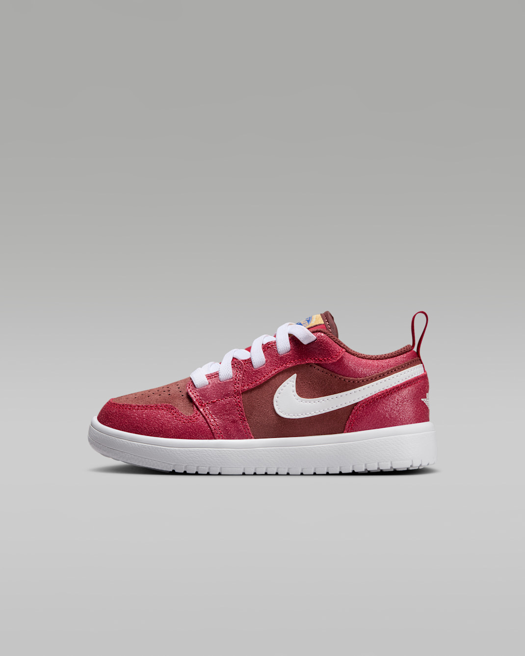 Jordan 1 低筒 Alt SE 小童鞋款 - Dark Pony/Varsity Red/Metallic Gold/白色