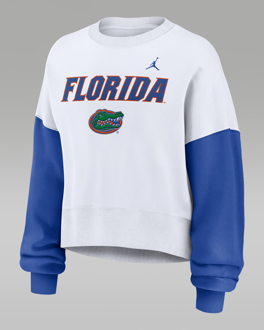 Florida Gators Primetime Women's Jordan College Pullover Crew - White