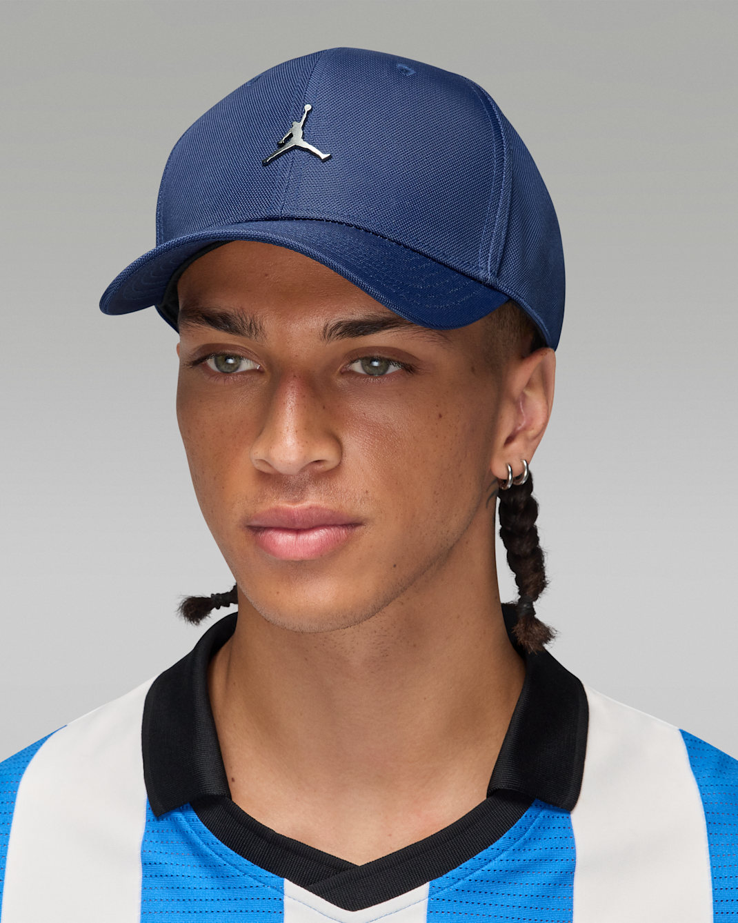 Jordan Rise Structured Metal Jumpman Hat - Blue Void