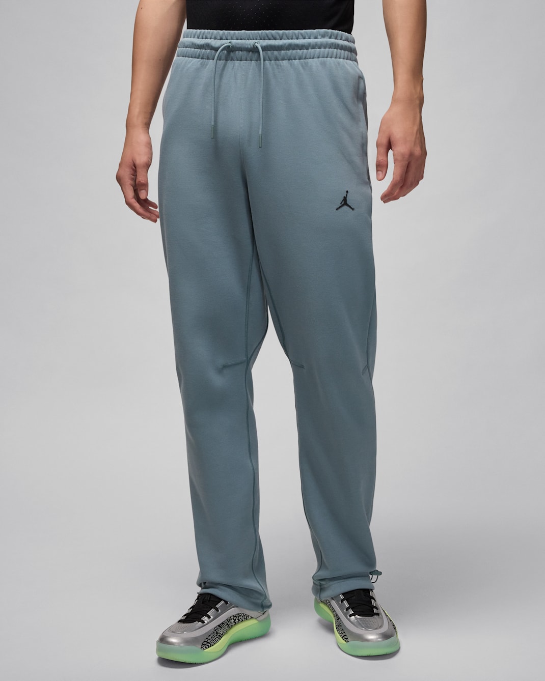 Jordan Sport Hoop Fleece Pantalons Dri-FIT - Home - Aviator Grey/Negre/Negre