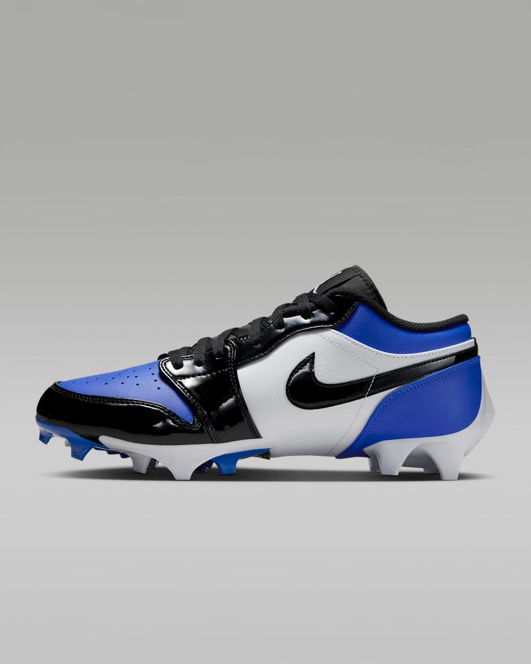 Jordan 1 Low TD Men's Football Cleat - Game Royal/White/Black