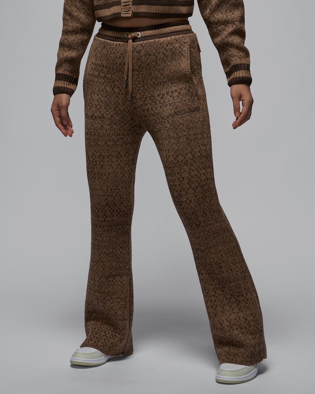 エア ジョーダン ウィメンズ ニット パンツ - アーキオブラウン