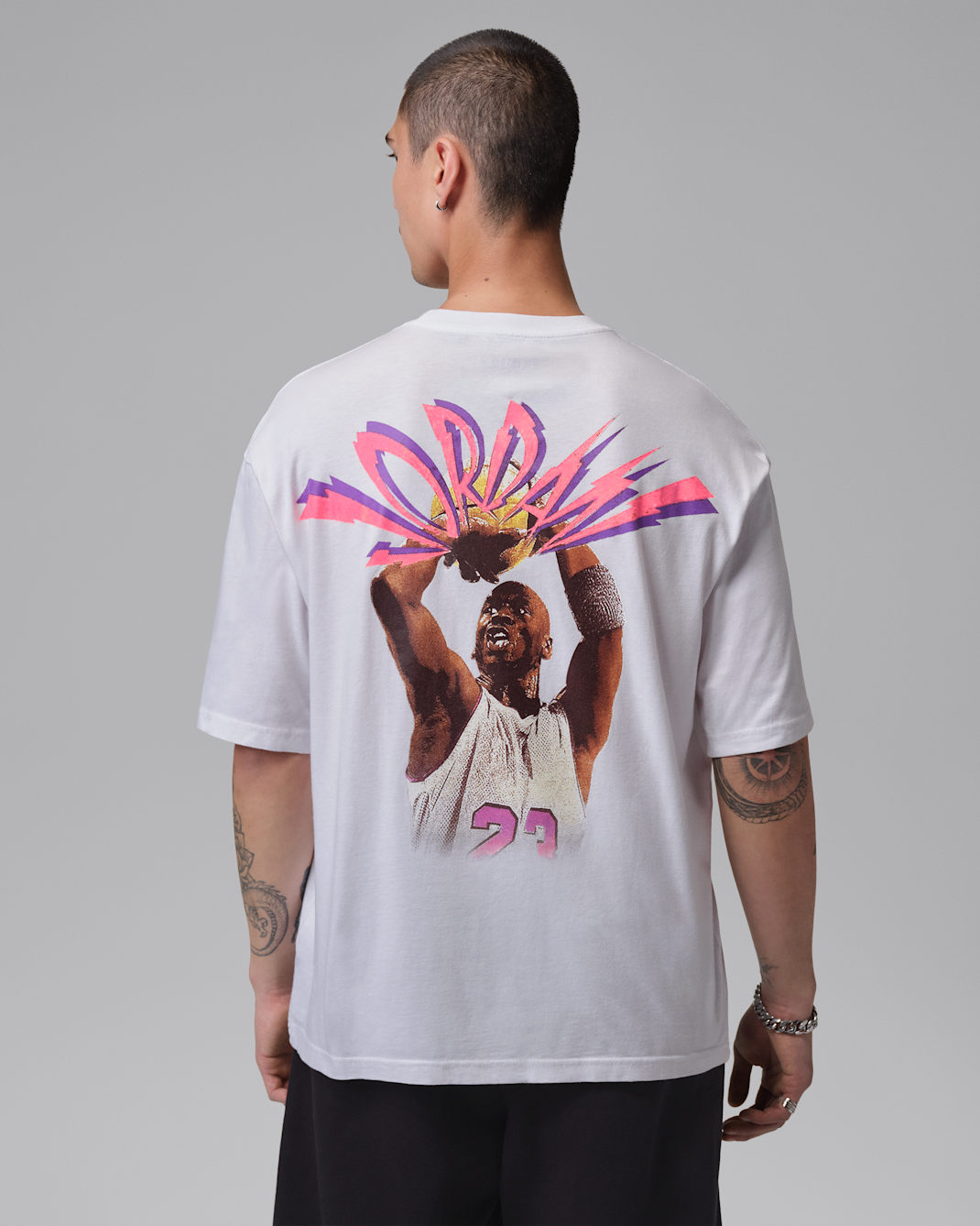 Jordan Flight Men's T-Shirt - White/Black