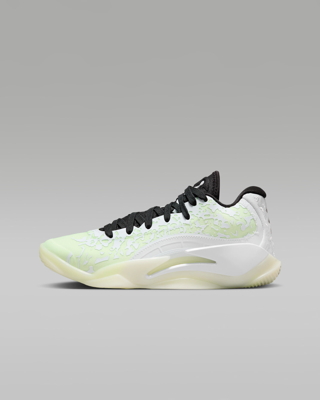 Zion 3 Older Kids' Basketball Shoes - White/Black/Barely Volt/White