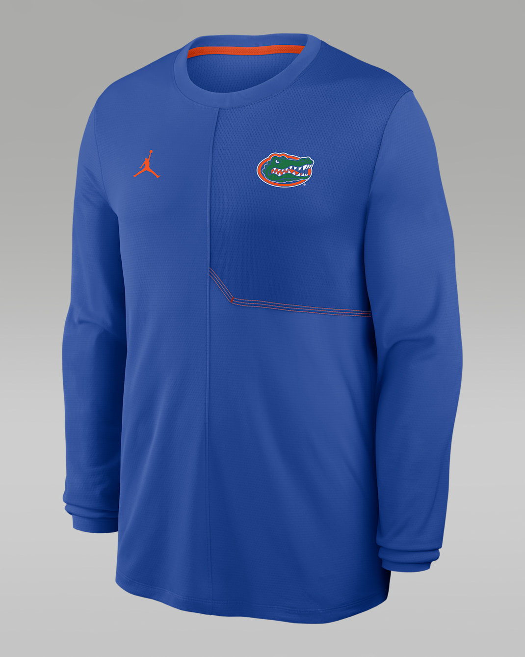 Florida Sideline Coach Men's Jordan Brand Dri-FIT College Long-Sleeve Top - Game Royal