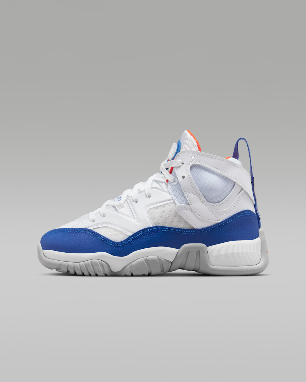 Jumpman Two Trey Older Kids' Shoes - White/Safety Orange/White/Hyper Royal