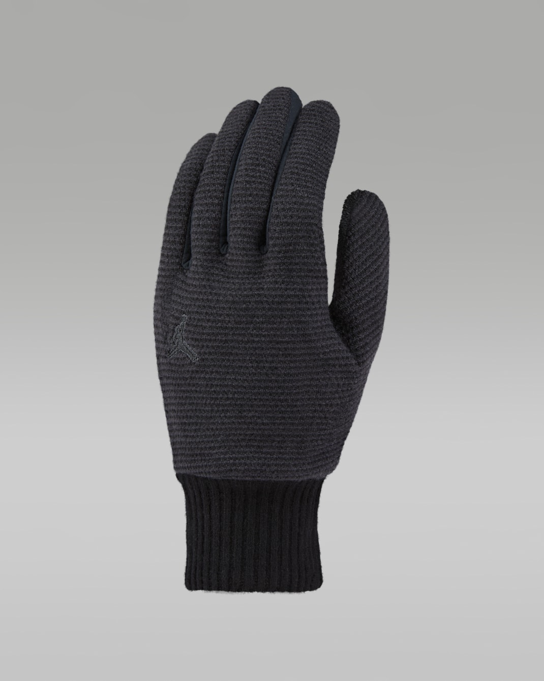 Jordan Airy Knit Gloves - Off-Noir/Black