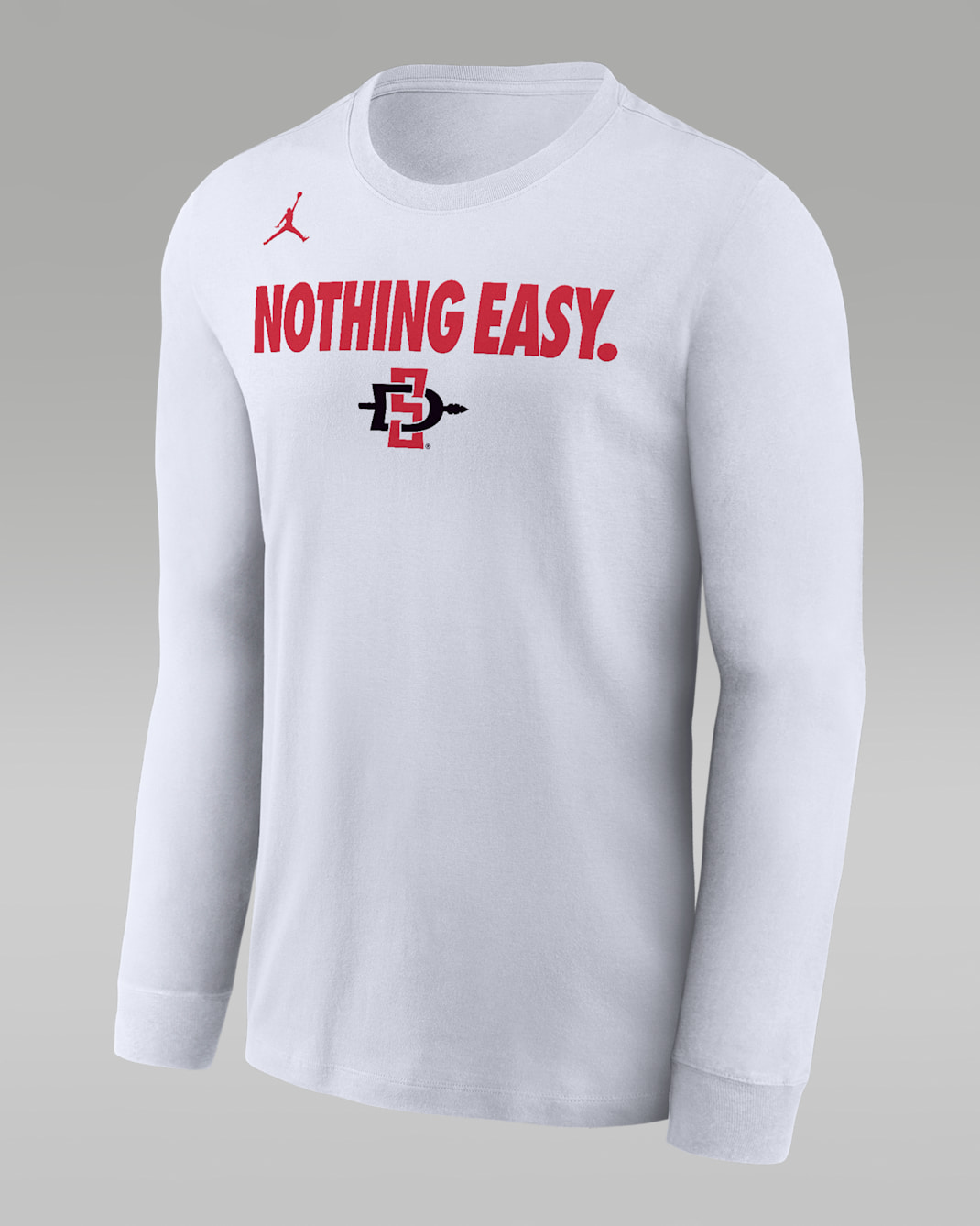 SDSU Men's Nike College Long-Sleeve T-Shirt - White