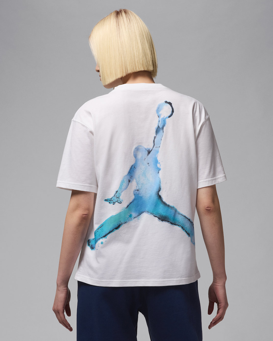Playera con gráfico para mujer Jordan - Blanco