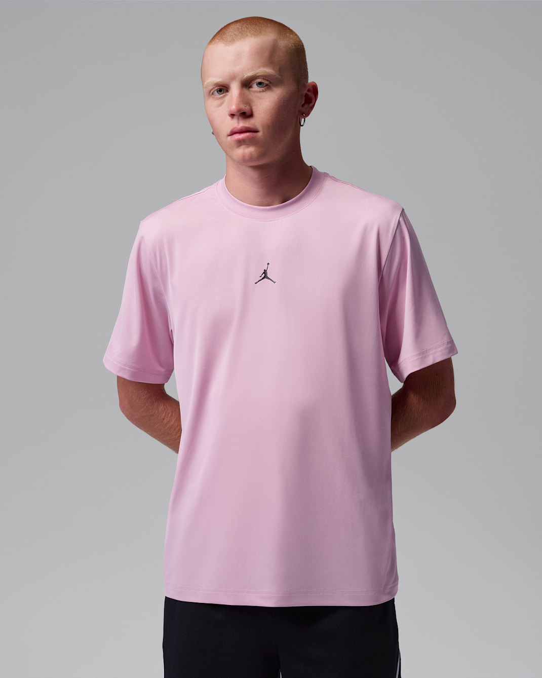 Jordan Sport Essentials DRI-FIT herentop met korte mouwen - Iced Carmine