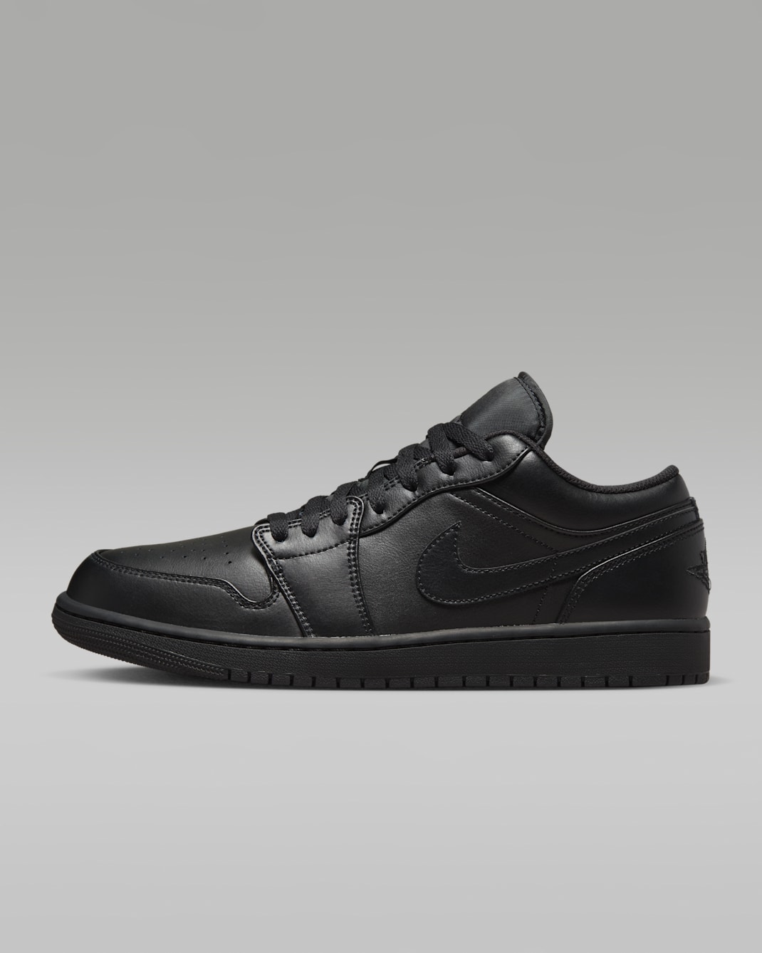 Air Jordan 1 Low Herrenschuh - Schwarz/Schwarz/Schwarz