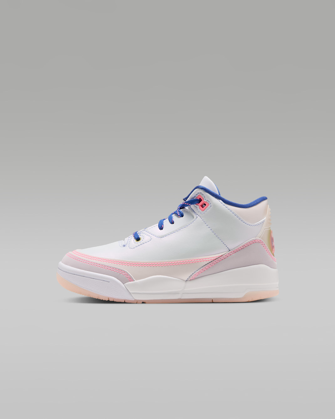 Jordan 3 Retro 'Space Jam' kinderschoenen - Light Soft Pink/Wit/Sunset Pulse