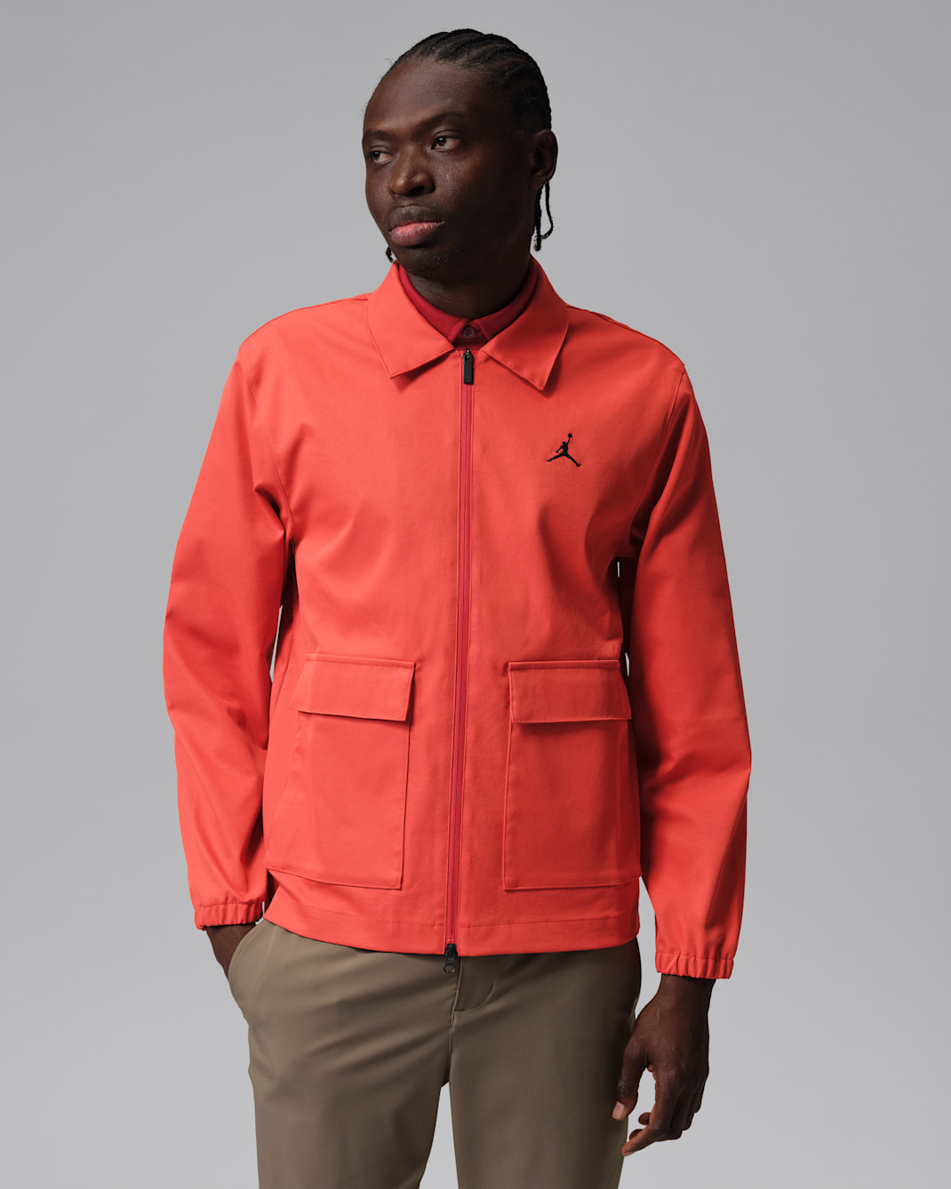 Chamarra de golf para hombre Jordan - Rojo místico/Negro