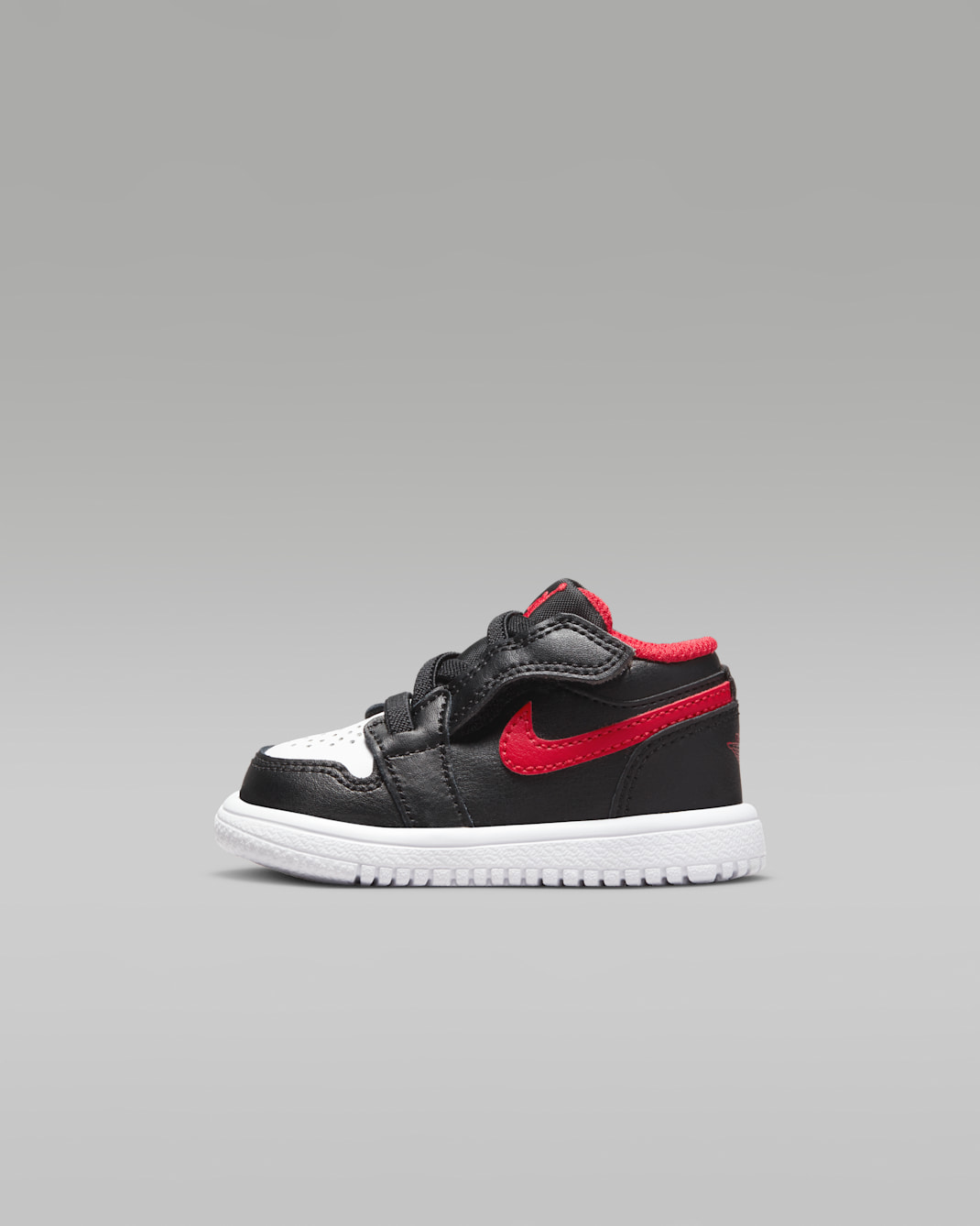 Jordan 1 Low Alt 嬰幼兒鞋款 - 黑色/白色/Fire Red