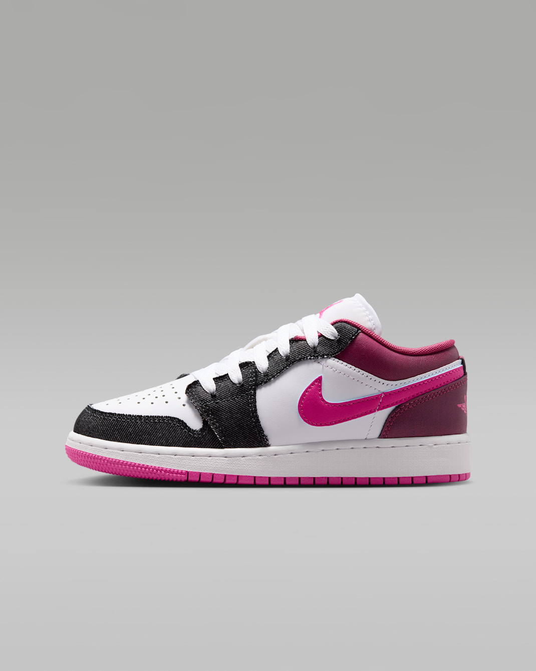 Scarpa Air Jordan 1 Low SE – Ragazzo/a - Off Noir/Bianco/Desert Pink/Desert Pink