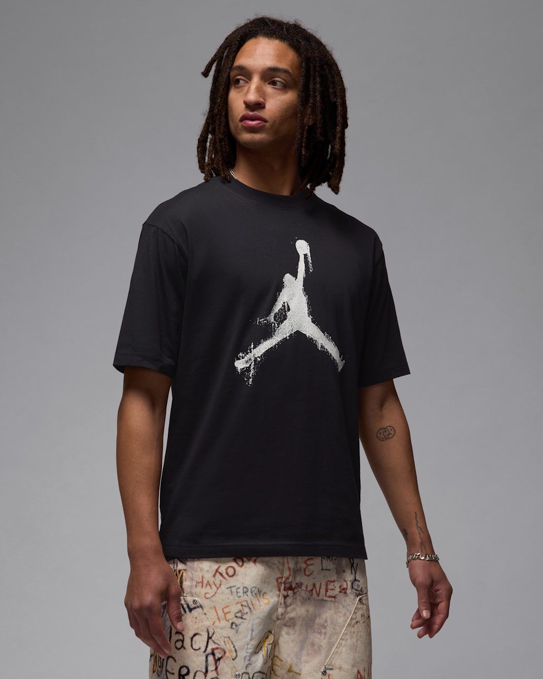 Jordan Brooklyn Men's T-Shirt - Black/Sail